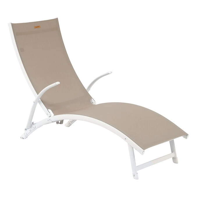 Transat Samba Noisette & Blanc 2 Transat Samba Noisette & Blanc – Image 2