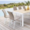 Chaise De Jardin Empilable Diese Badiane & Blanc