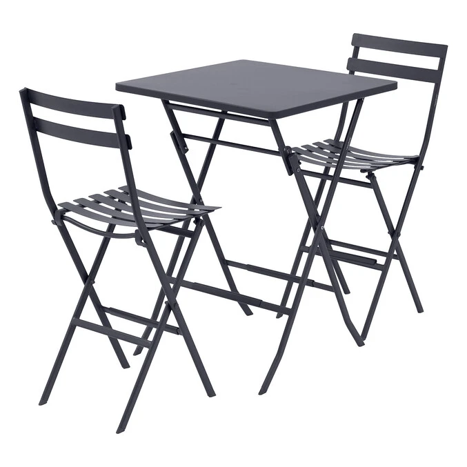 Table Haute Pliante De Jardin Greensboro Graphite 3 Table Haute Pliante De Jardin Greensboro Graphite – Image 3