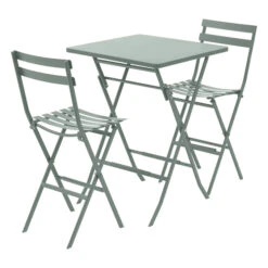 Table Haute Pliante De Jardin Greensboro Vert Olive 7 Table Haute Pliante De Jardin Greensboro Vert Olive -Maison du jardin Magasin 00W085155C