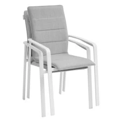 Fauteuil De Jardin Empilable Diese Perle & Blanc 7 Fauteuil De Jardin Empilable Diese Perle & Blanc -Maison du jardin Magasin 00W085158C