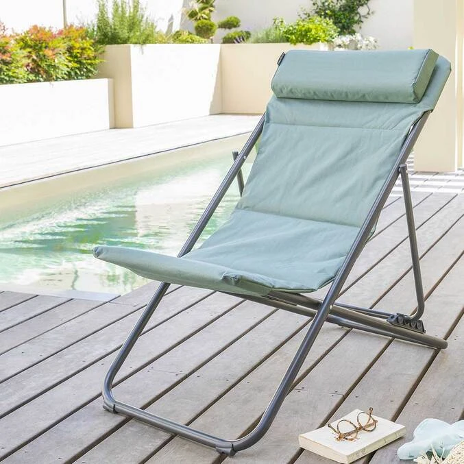 Chilienne De Jardin Pliante Jubba Vert Jade & Graphite 1 Chilienne De Jardin Pliante Jubba Vert Jade & Graphite