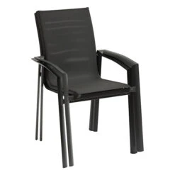Fauteuil De Jardin Empilable Axant Anthracite & Graphite 5 Fauteuil De Jardin Empilable Axant Anthracite & Graphite -Maison du jardin Magasin 00W085176C