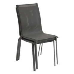 Chaise De Jardin Empilable Axant Anthracite & Graphite 5 Chaise De Jardin Empilable Axant Anthracite & Graphite -Maison du jardin Magasin 00W085177C