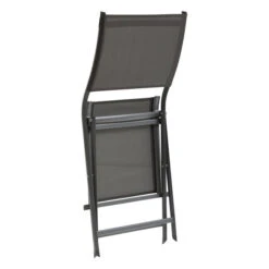 Lot De 4 Chaises De Jardin Pliantes Axant Anthracite & Graphite 6 Lot De 4 Chaises De Jardin Pliantes Axant Anthracite & Graphite -Maison du jardin Magasin 00W085178C