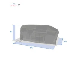 Housse De Protection Hambo Pour Salon L 5 Housse De Protection Hambo Pour Salon L -Maison du jardin Magasin 00W085212C