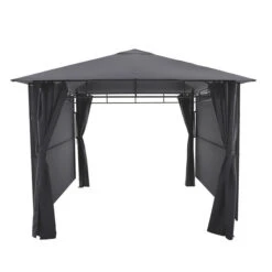 Rideaux Pour Tonnelle Omelya Ardoise