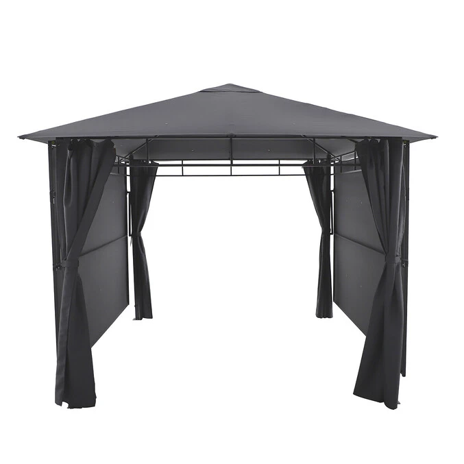 Rideaux Pour Tonnelle Omelya Ardoise 1 Rideaux Pour Tonnelle Omelya Ardoise