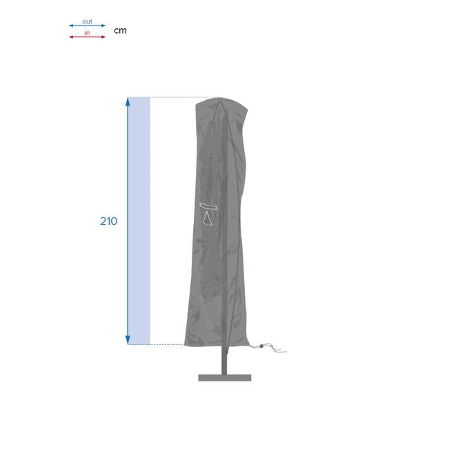Housse De Protection Hambo Pour Parasol Décentré S 3 Housse De Protection Hambo Pour Parasol Décentré S – Image 3