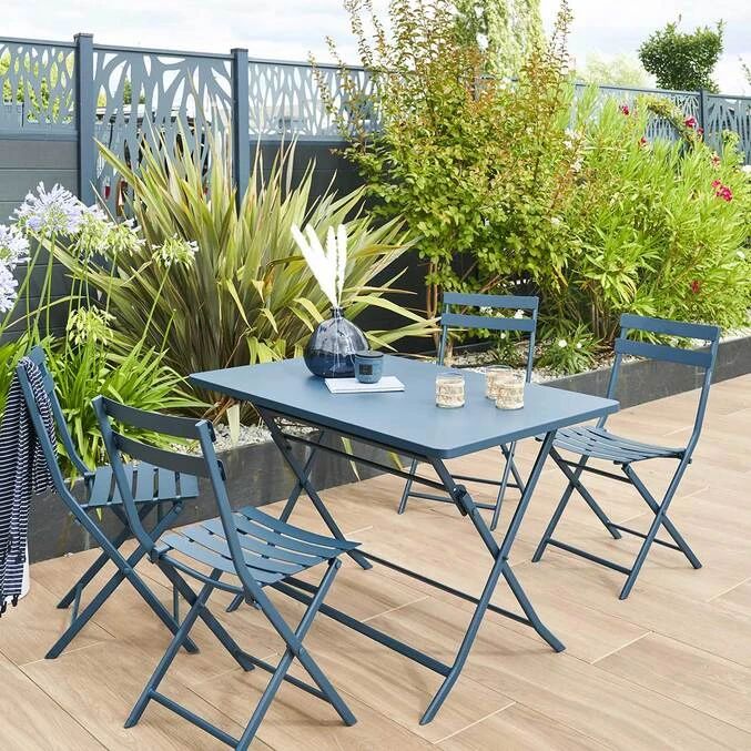 Table De Jardin Pliante Rectangulaire Greensboro Pétrole 1 Table De Jardin Pliante Rectangulaire Greensboro Pétrole