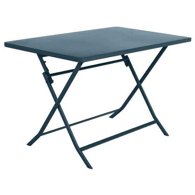 Table De Jardin Pliante Rectangulaire Greensboro Pétrole 2 Table De Jardin Pliante Rectangulaire Greensboro Pétrole – Image 2