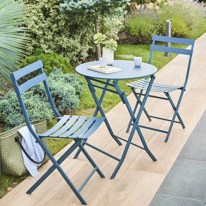 Table De Jardin Pliante Ronde Greensboro Pétrole 1 Table De Jardin Pliante Ronde Greensboro Pétrole