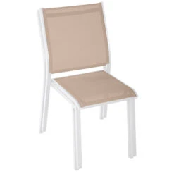 Chaise De Jardin Empilable Essentia Lin & Blanc 5 Chaise De Jardin Empilable Essentia Lin & Blanc -Maison du jardin Magasin 00W085255C