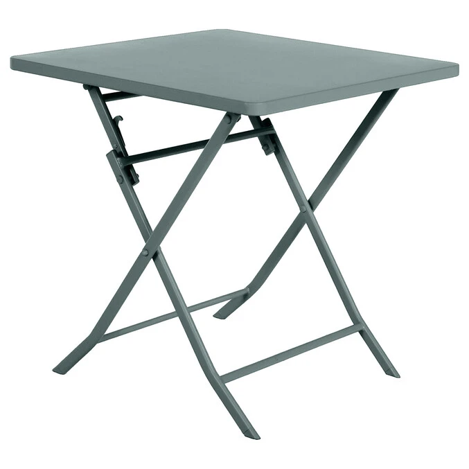 Table De Jardin Pliante Carrée Greensboro Vert Jade 2 Table De Jardin Pliante Carrée Greensboro Vert Jade – Image 2