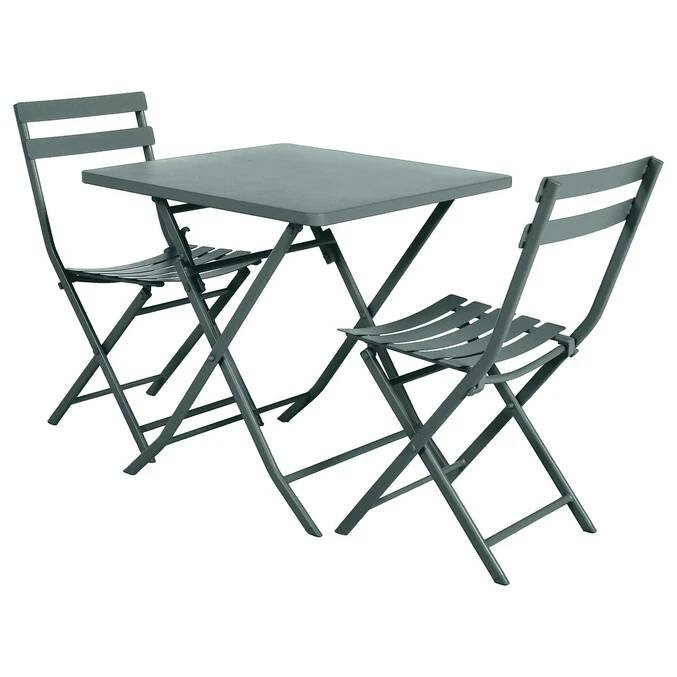 Table De Jardin Pliante Carrée Greensboro Vert Jade 3 Table De Jardin Pliante Carrée Greensboro Vert Jade – Image 3