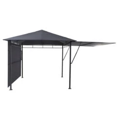 Tonnelle Omelya Ardoise 8 Tonnelle Omelya Ardoise -Maison du jardin Magasin 00W085296C