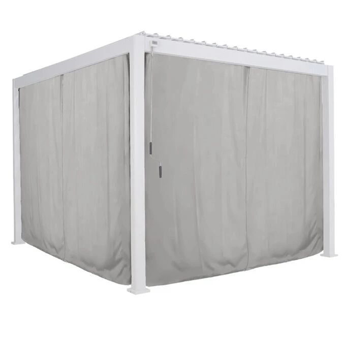 Kit De Rideaux, Moustiquaires Et Rails Pour Pergola Evora 2 Kit De Rideaux, Moustiquaires Et Rails Pour Pergola Evora – Image 2