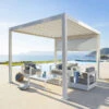 Pergola Evora Petit Modèle Blanc
