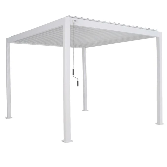 Pergola Evora Petit Modèle Blanc 3 Pergola Evora Petit Modèle Blanc – Image 3
