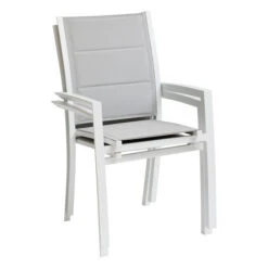 Fauteuil De Jardin Empilable Allure Glacier & Blanc 6 Fauteuil De Jardin Empilable Allure Glacier & Blanc -Maison du jardin Magasin 00W085314C