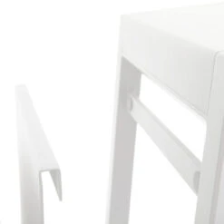 Table D'appoint De Jardin Carrée Allure Blanc 10 Table D'appoint De Jardin Carrée Allure Blanc -Maison du jardin Magasin 00W085322C