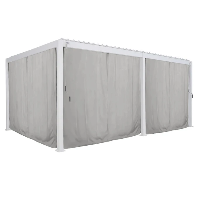 Kit De Rideaux, Moustiquaires Et De Rails Pour Pergola Evora Grand Modèle 2 Kit De Rideaux, Moustiquaires Et De Rails Pour Pergola Evora Grand Modèle – Image 2