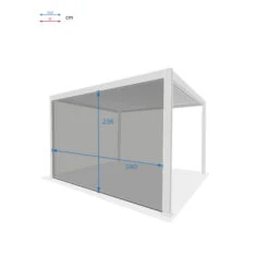Store Pour Pergola Evora Gris Clair 5 Store Pour Pergola Evora Gris Clair -Maison du jardin Magasin 00W085325C