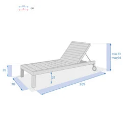 Lit De Piscine Majesto 19 Lit De Piscine Majesto -Maison du jardin Magasin 00W085378J