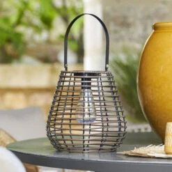 ATMOSPHERA Lanterne D'extérieur Solaire Viky Marron