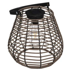ATMOSPHERA Lanterne D'extérieur Solaire Viky Marron 6 ATMOSPHERA Lanterne D'extérieur Solaire Viky Marron -Maison du jardin Magasin 00W085387C
