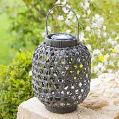 ATMOSPHERA Lampe D'extérieur Solaire Tola Gris Galet