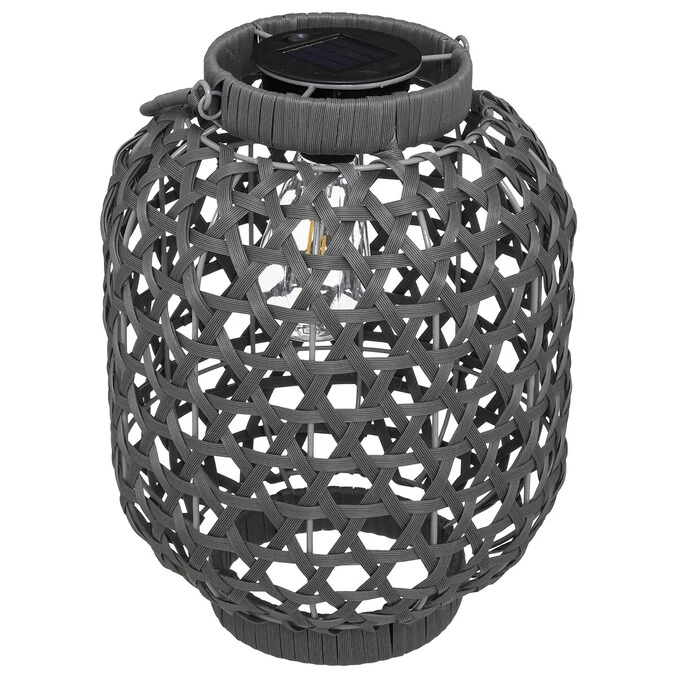 ATMOSPHERA Lampe D'extérieur Solaire Tola Gris Galet 2 ATMOSPHERA Lampe D'extérieur Solaire Tola Gris Galet – Image 2