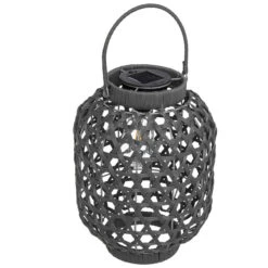 ATMOSPHERA Lampe D'extérieur Solaire Tola Gris Galet 7 ATMOSPHERA Lampe D'extérieur Solaire Tola Gris Galet -Maison du jardin Magasin 00W085391C