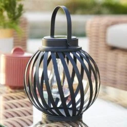 ATMOSPHERA Lampe D'extérieur Isya Noir