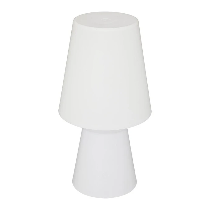 ATMOSPHERA Lampe D'extérieur Solaire Wiza Blanc 2 ATMOSPHERA Lampe D'extérieur Solaire Wiza Blanc – Image 2