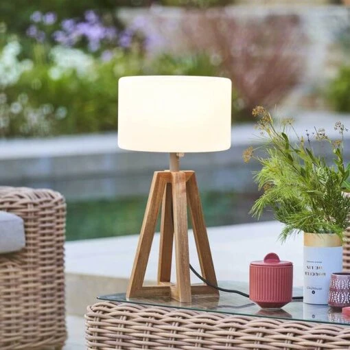 ATMOSPHERA Lampe D'extérieur Solaire Matia Blanc
