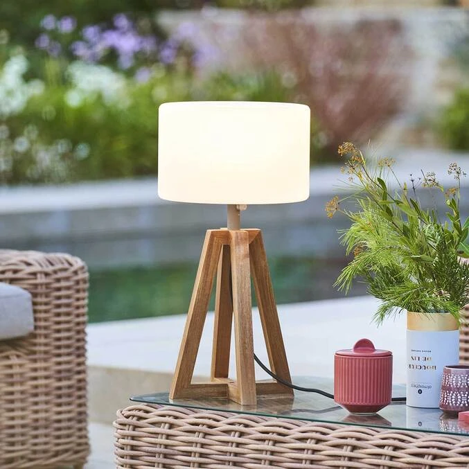 ATMOSPHERA Lampe D'extérieur Solaire Matia Blanc 1 ATMOSPHERA Lampe D'extérieur Solaire Matia Blanc