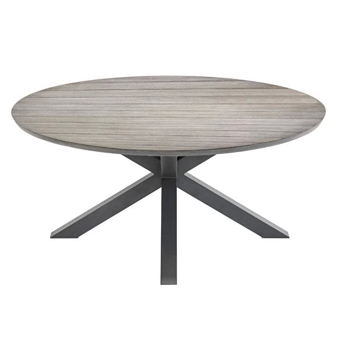 Ensemble Table Ronde De Jardin Embruns + 6 Fauteuils Embruns 2 Ensemble Table Ronde De Jardin Embruns + 6 Fauteuils Embruns – Image 2