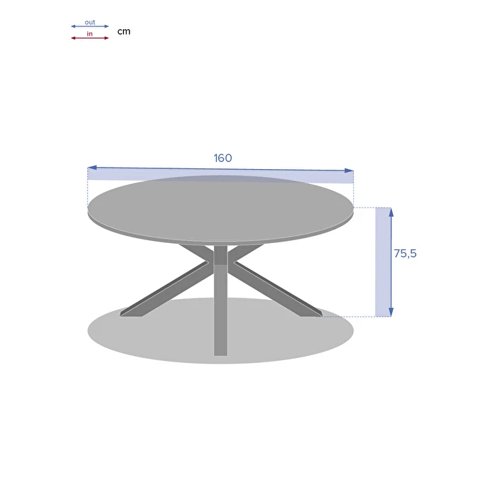Ensemble Table Ronde De Jardin Embruns + 6 Fauteuils Embruns 4 Ensemble Table Ronde De Jardin Embruns + 6 Fauteuils Embruns – Image 4