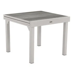 Ensemble Table De Jardin Extensible Piazza Gris Smoke + 4 Fauteuils Piazza 11 Ensemble Table De Jardin Extensible Piazza Gris Smoke + 4 Fauteuils Piazza -Maison du jardin Magasin 00W089027C