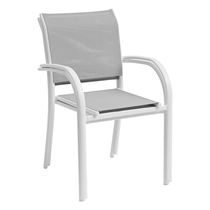 Ensemble Table De Jardin Extensible Piazza Gris Smoke + 4 Fauteuils Piazza 7 Ensemble Table De Jardin Extensible Piazza Gris Smoke + 4 Fauteuils Piazza – Image 7