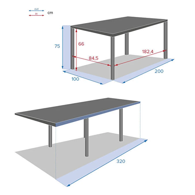 Ensemble Table De Jardin Extensible Piazza Gris Smoke + 8 Fauteuils Piazza 6 Ensemble Table De Jardin Extensible Piazza Gris Smoke + 8 Fauteuils Piazza – Image 6